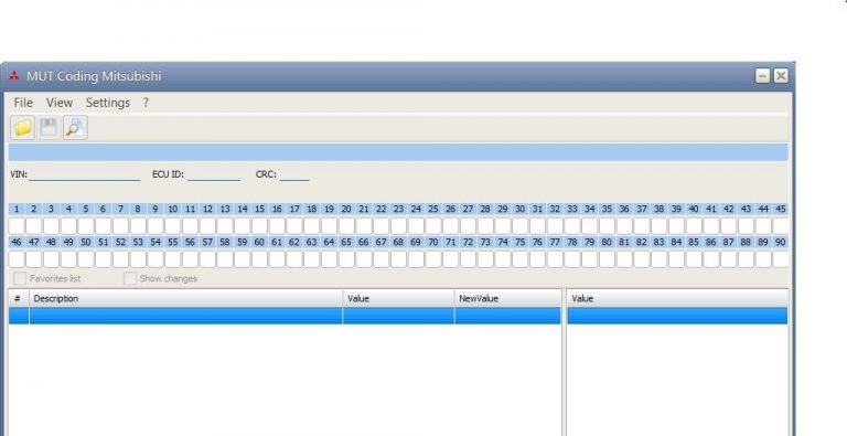 Mut coding mitsubishi 4pda